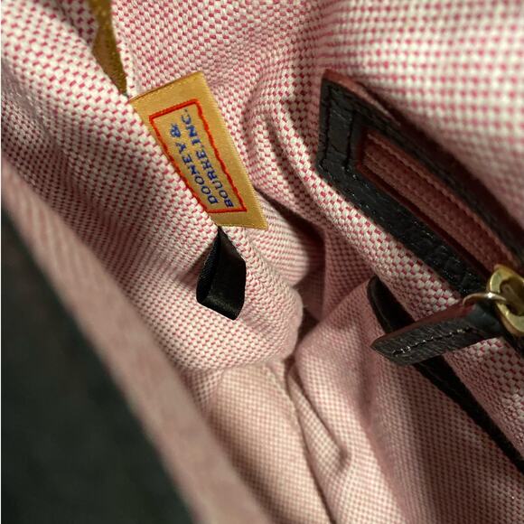 Dooney & Bourke Pebble Grain Leather Large Sack shoulder Purse Hobo bag 0708143 - Picture 12 of 15